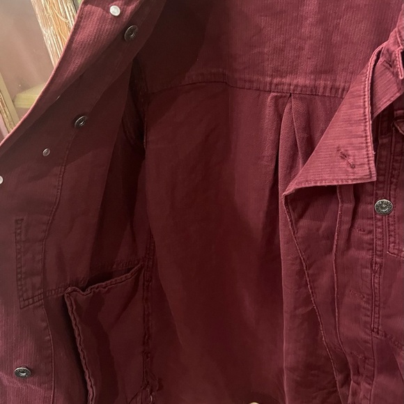 Free People XS Embellished Military Shirt Jacket - Picture 7 of 14